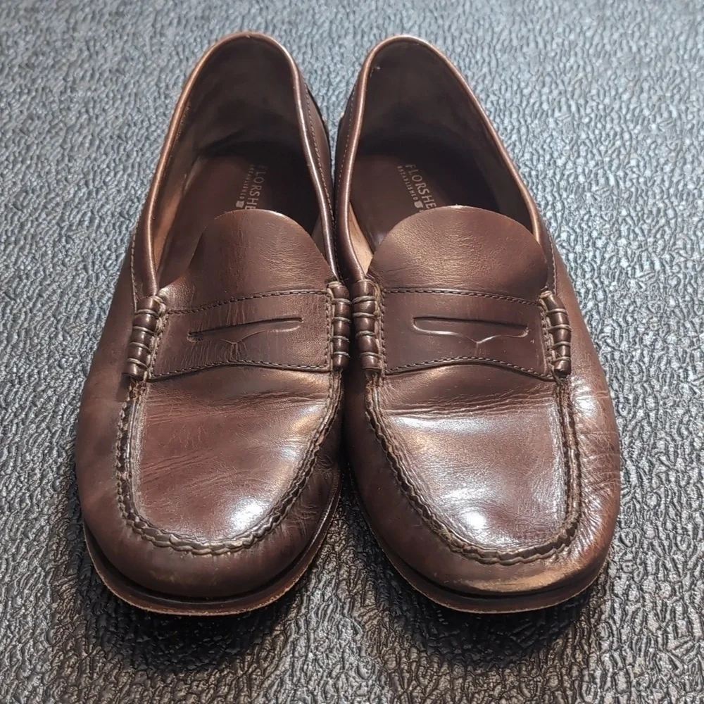 Florsheim Brown Leather Loafers
